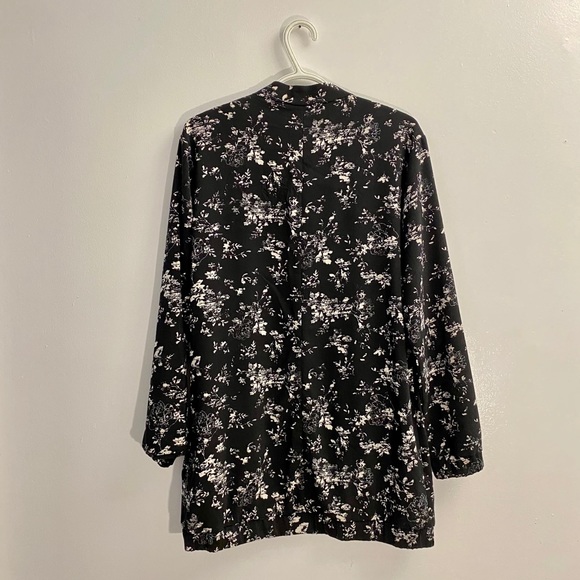 Long Patterned Blazer/Cardigan - Picture 3 of 3